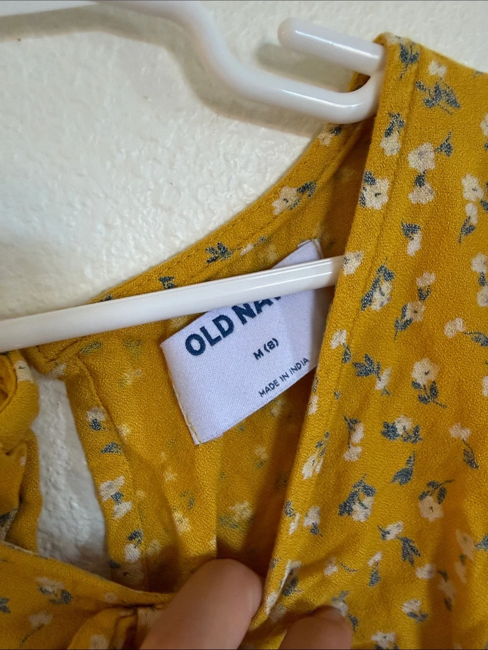 Old Navy lightweight mustard